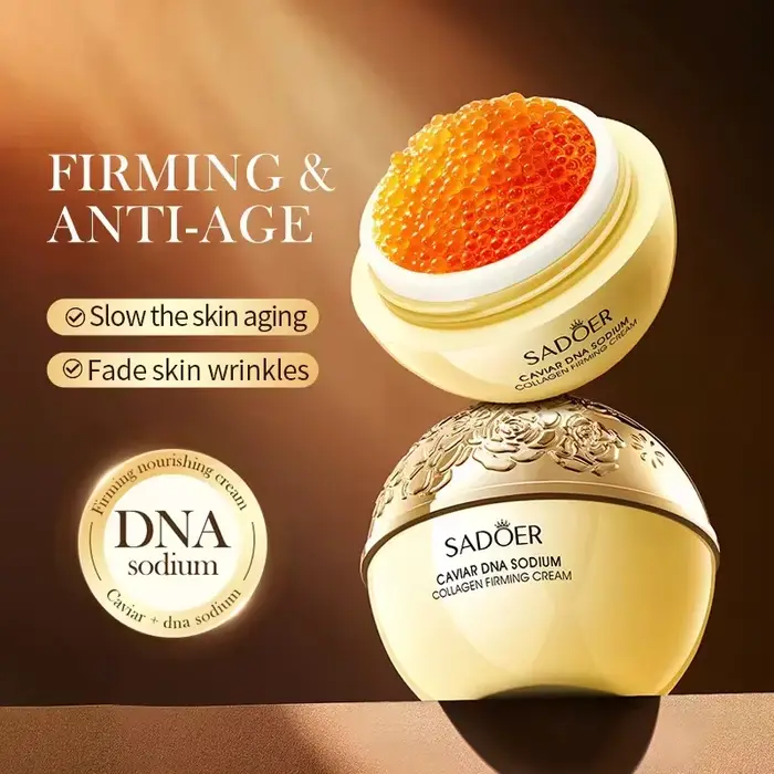 Crème Visage Raffermissante au Caviar Anti-Rides