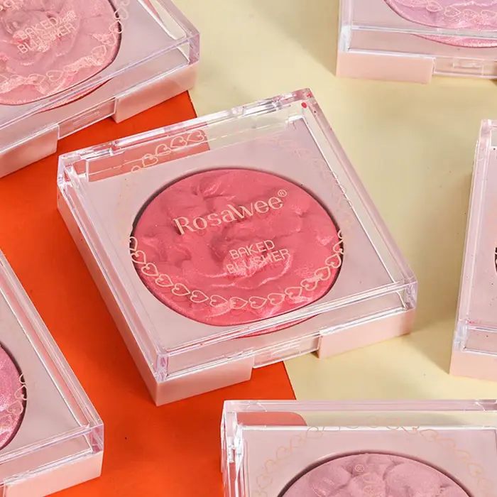 Fard à joues Rose de Style européen et américain avec paillettes fines scintillantes