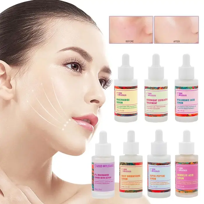 Bonnes molécules Niacinamide acide Correction Essences longue durée hydratant nourrissant blanchissant le teint soin de la peau