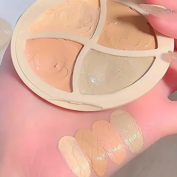 Crème anti-cernes hydratante quatre couleurs pour cernes