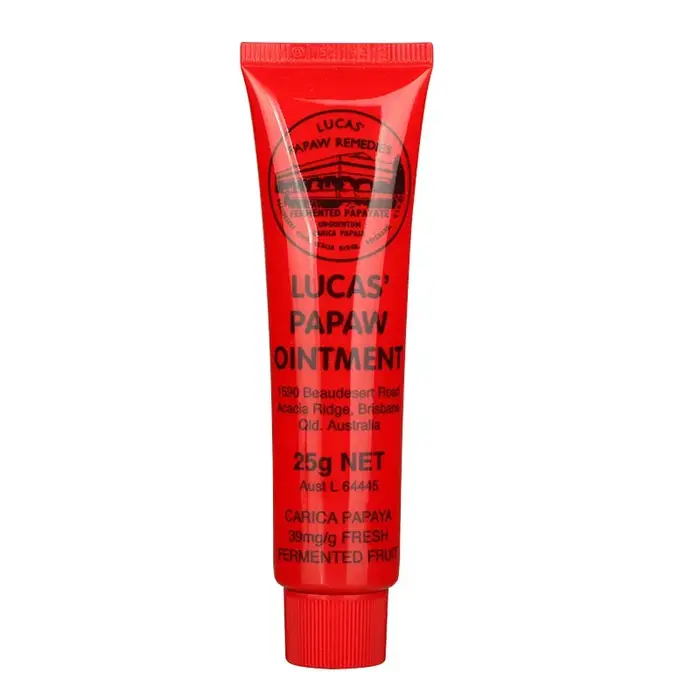 Soins du visage Lucas Papaw pommade baume rouge à lèvres hydratant Anti séchage multifonctionnel