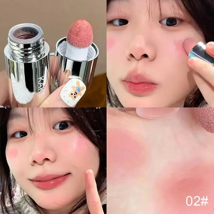 Blush liquide crème pour joues beauté durable joue naturelle lisse 4 couleurs velours mat imperméabl