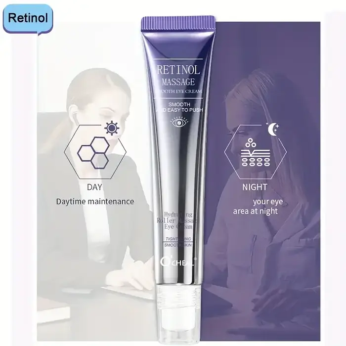 Crème pour les yeux au rétinol-soin des ingrédients naturels