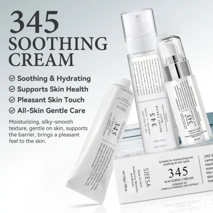Crème Tonique Hydratante et Apaisante 345