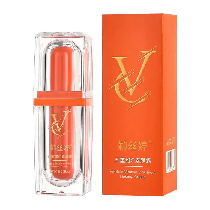 Crème BB blanchissante naturelle à cinq vitamines C, pour la maison, les voyages d'affaires