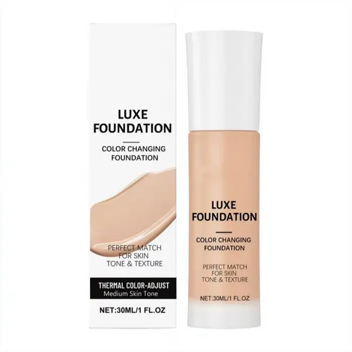 Fond de Teint Intelligent à Changement de Couleur pour Tous les Tons de Peau