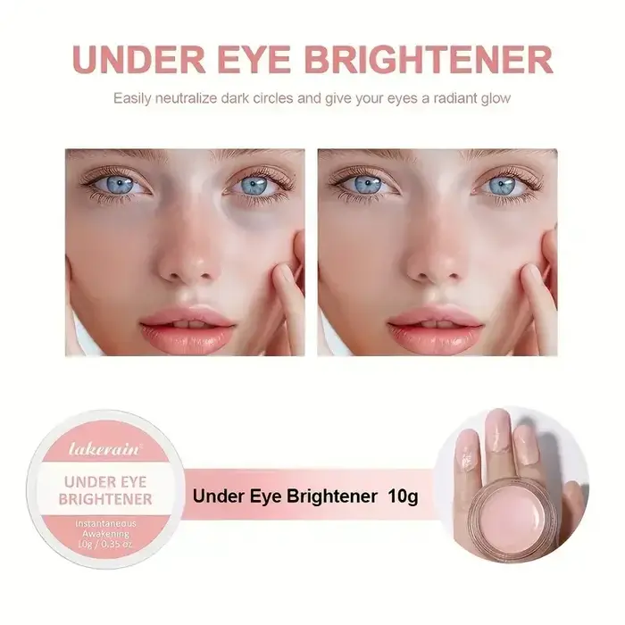 Correcteur éclaircissant hydratant pour les yeux et crème de contour
