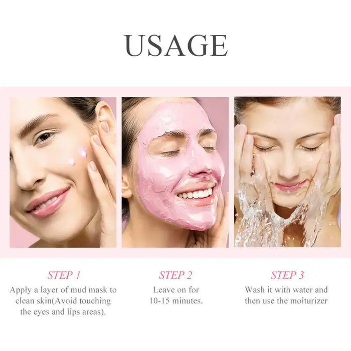 12 pièces Sakura masque de boue éclaircissant hydratant