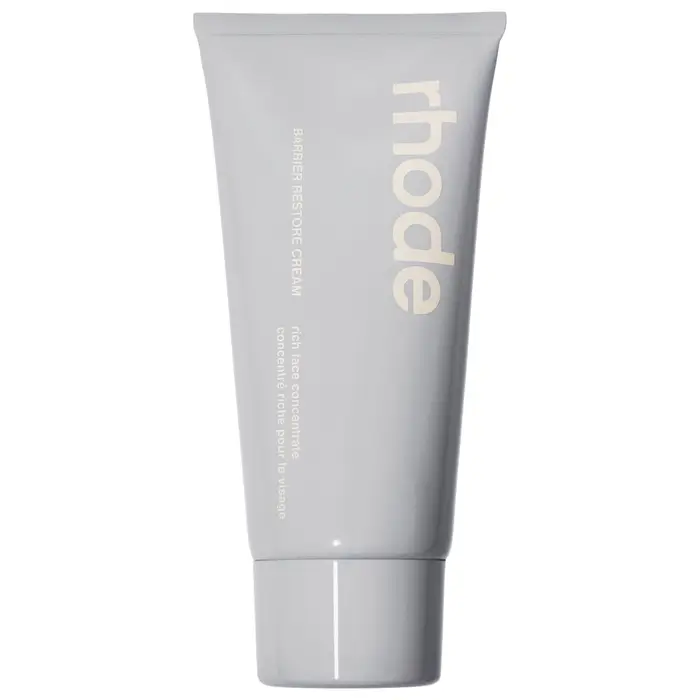 Crème réparatrice Rhode Barrier Restore, hydratant quotidien apaisant pour peaux sensibles, crème ré