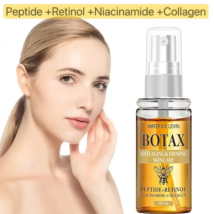 Botax Sérum liftant instantané anti-âge avec peptidique, rétinol, niacinamide et collagène pour raffermir et raffiner la peau.