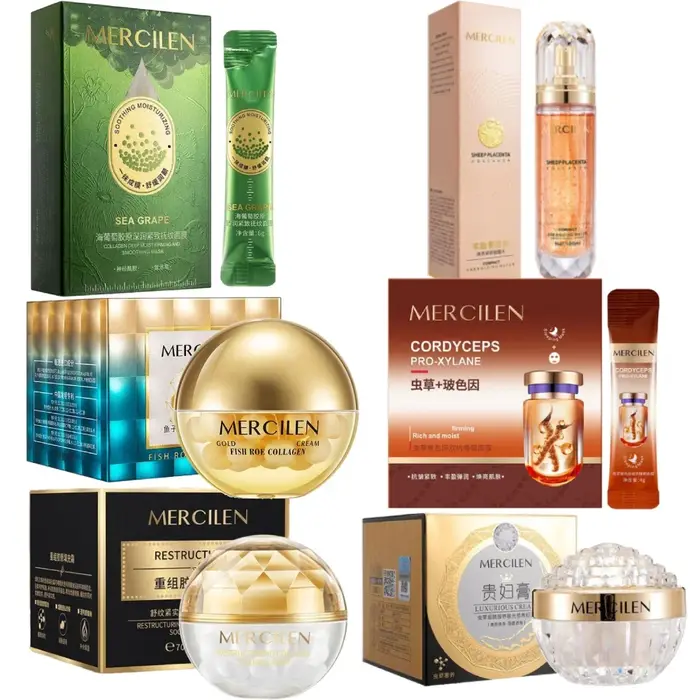 Crème faciale luxueuse au Cordyceps