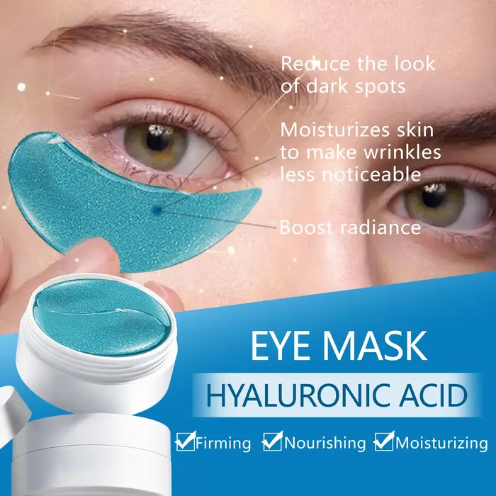 Masque pour les yeux à l'acide hyaluronique