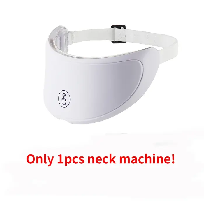 Masque facial et cou LED, Machine de beauté à photons LED Rechargeable, rajeunissement du visage, SP