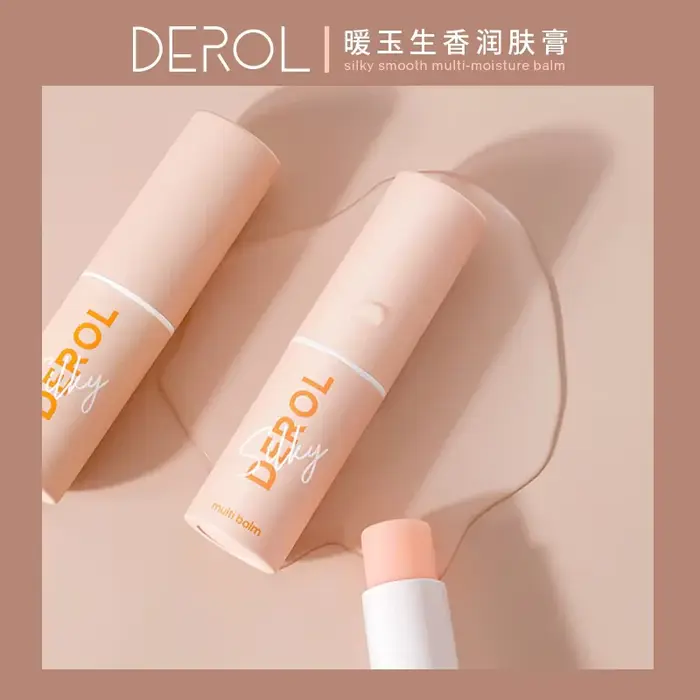 DEROL Crème Hydratante Multi-Usages Facile à Appliquer pour Lèvres et Visage – Rafraîchissante, Nourrissante, Anti-Rides