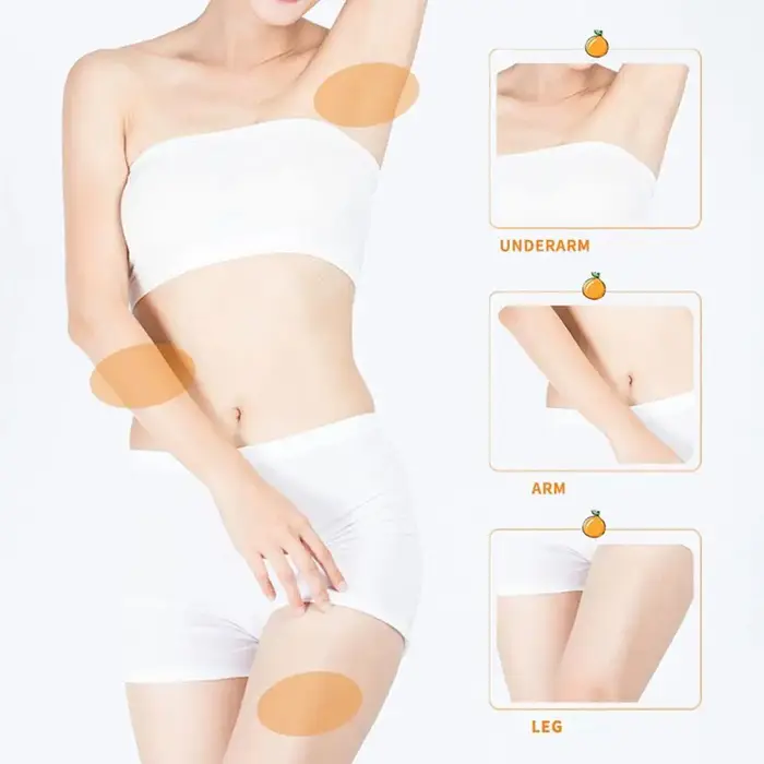 Crème éclaircissante pour les aisselles à la vitamine C