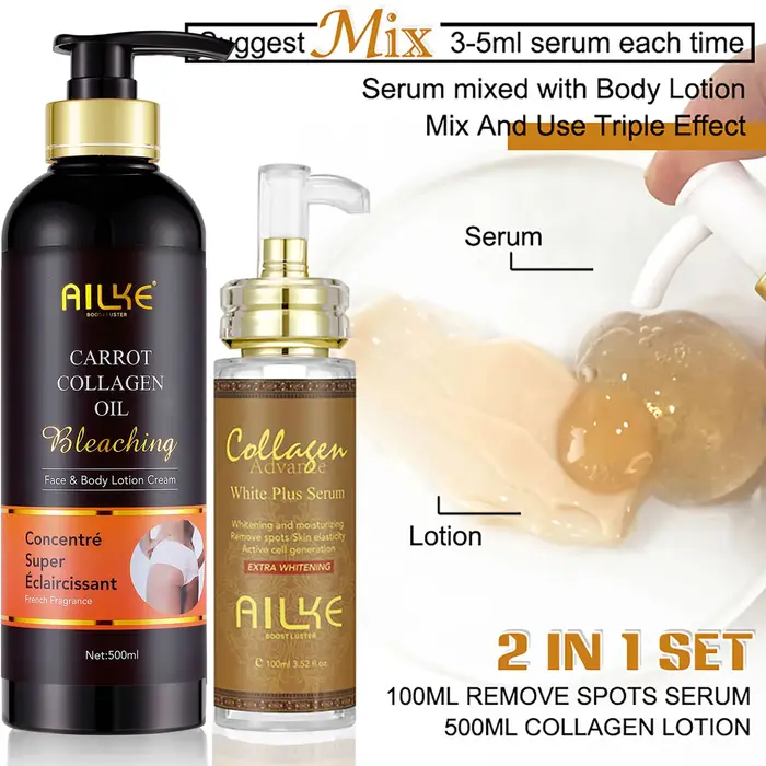 AILKE Sérum visage blanchissant la peau