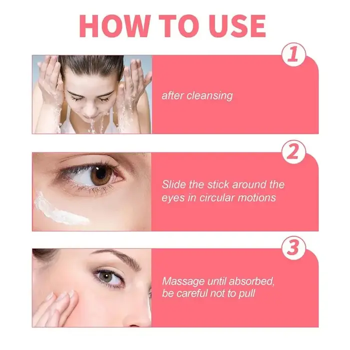La crème pour les yeux au rétinol améliore l'élasticité de la peau et soulage le liquide d'essence de cernes pour le