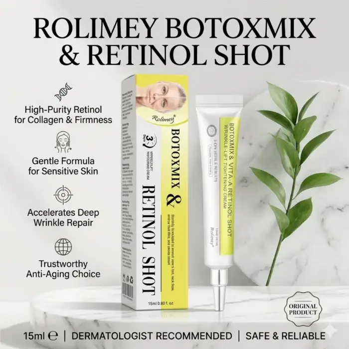 Crème raffermissante au rétinol anti-âge