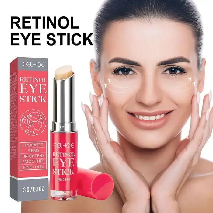La crème pour les yeux au rétinol améliore l'élasticité de la peau et soulage le liquide d'essence de cernes pour le