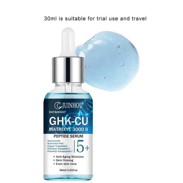 Sérum facial JUINHOU au cuivre bleu pour éclaircir la peau