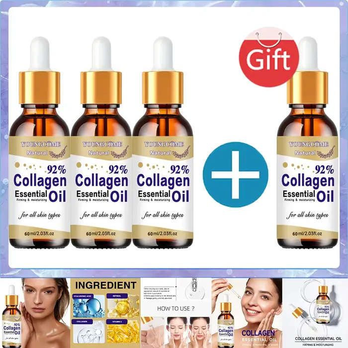 Peptide de collagène – Sérum de collagène anti-âge pour le visage