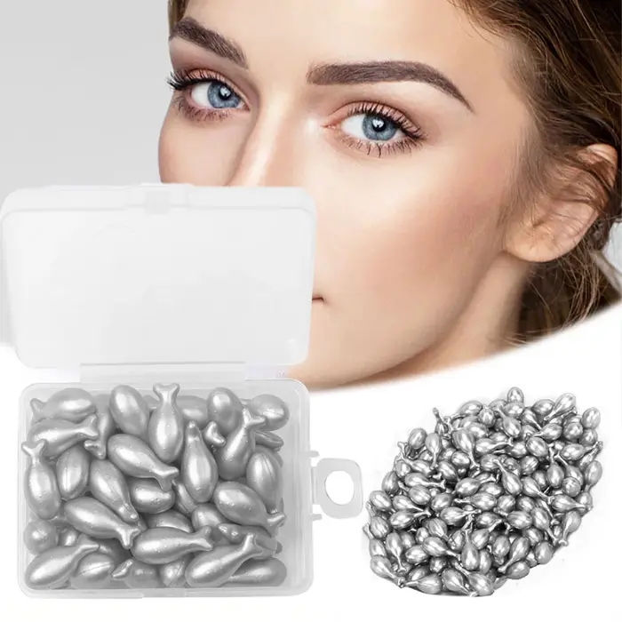 Capsule de sérum pour les yeux du sixième Peptide, Essence dilue les cernes, sac pour les yeux, Plac