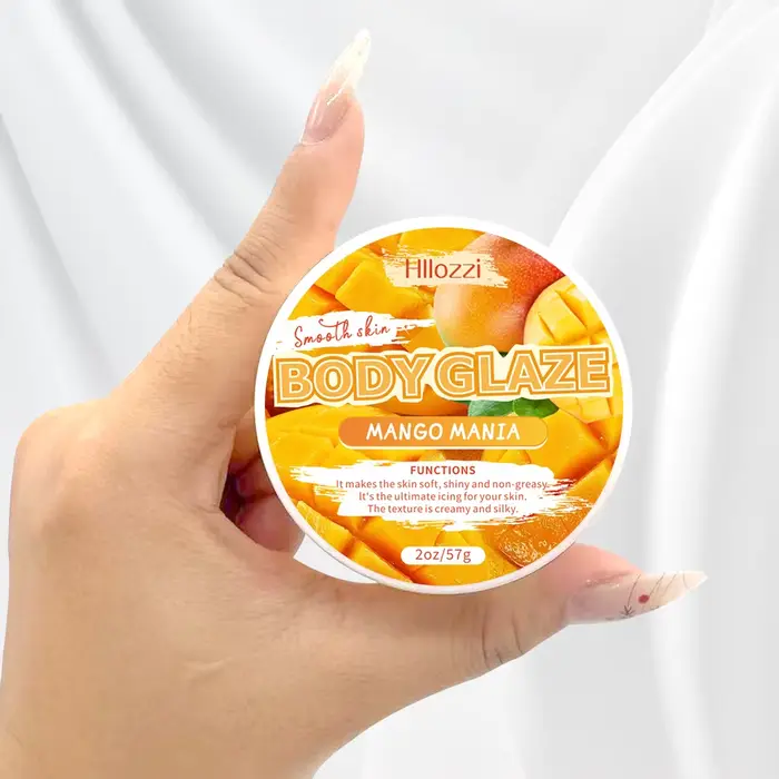 2oz/8oz mangue manie corps glaçure nourrissant hydratant soin de la peau beurre corporel rafraîchiss