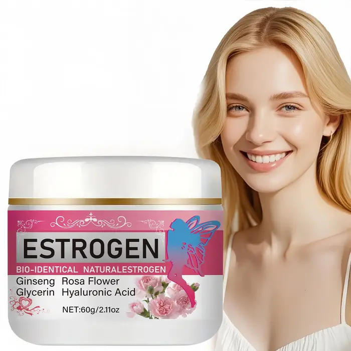 Crème d'entretien émotionnel à l'œstrogène - Formule sans alcool, convient à tous les types de peau, hydratante, parfum frais, produit de soin pour la peau des femmes