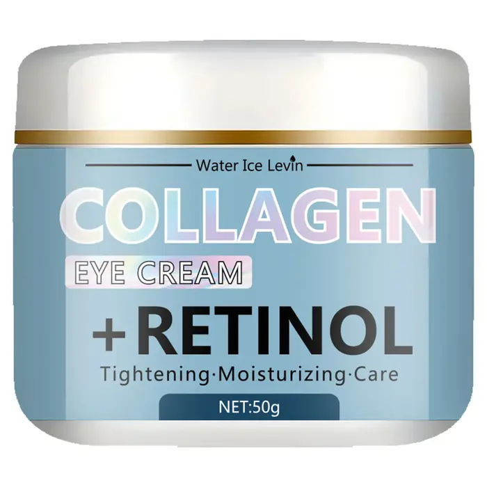 Crème pour les yeux au collagène et au rétinol Water Ice Levin : Texture de crème glacée pour une hy