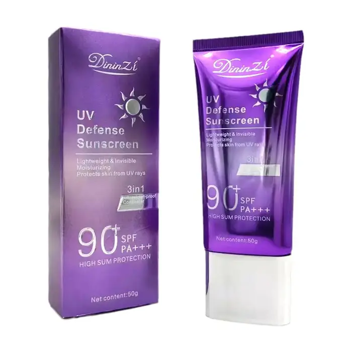 Crème solaire blanchissante pour le visage et le corps