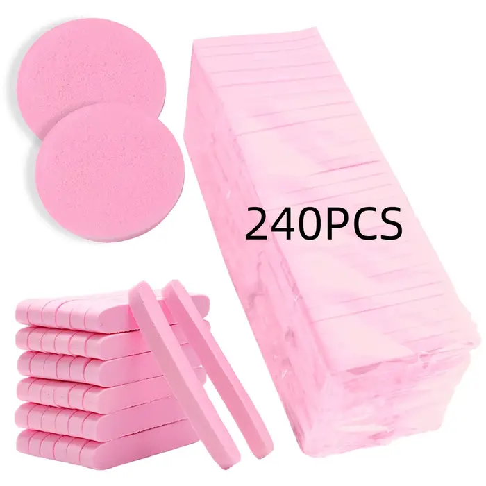Éponges pour le visage - 240 pièces