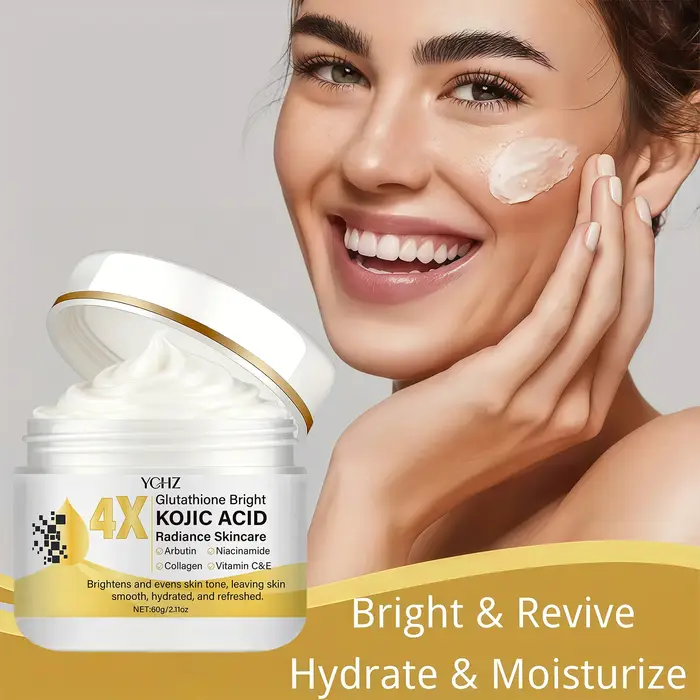Crème à l'acide kojique