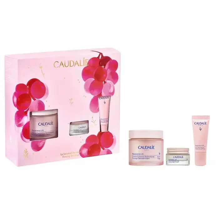 Caudalie Resveratrol-Lift Firming Cashmere Cream 50ml Coffret 3 Produits