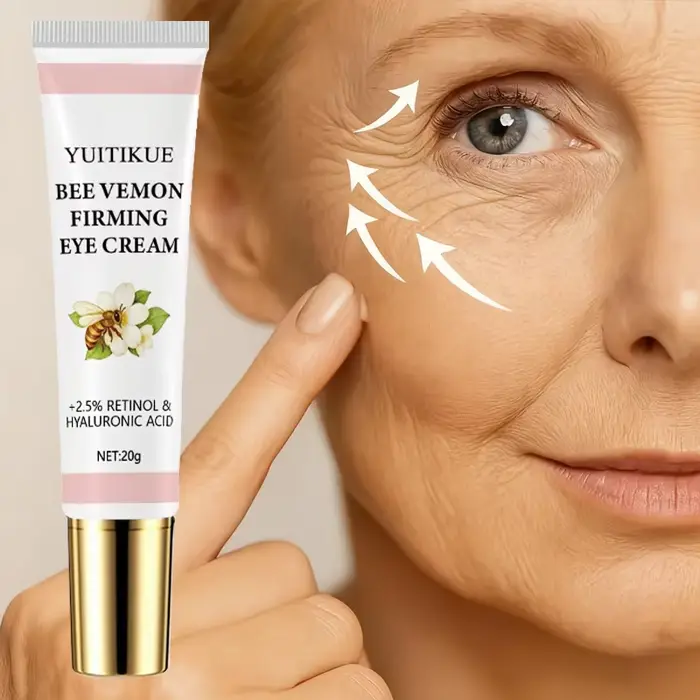 Crème raffermissante pour les yeux au venin d'abeille 20g - avec 2