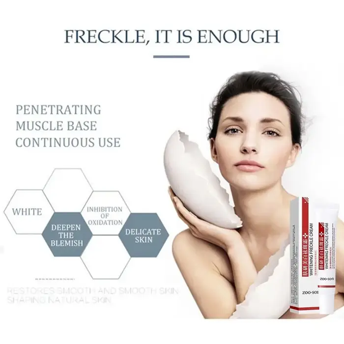 Crème blanchissante à la niacinamide pour le visage