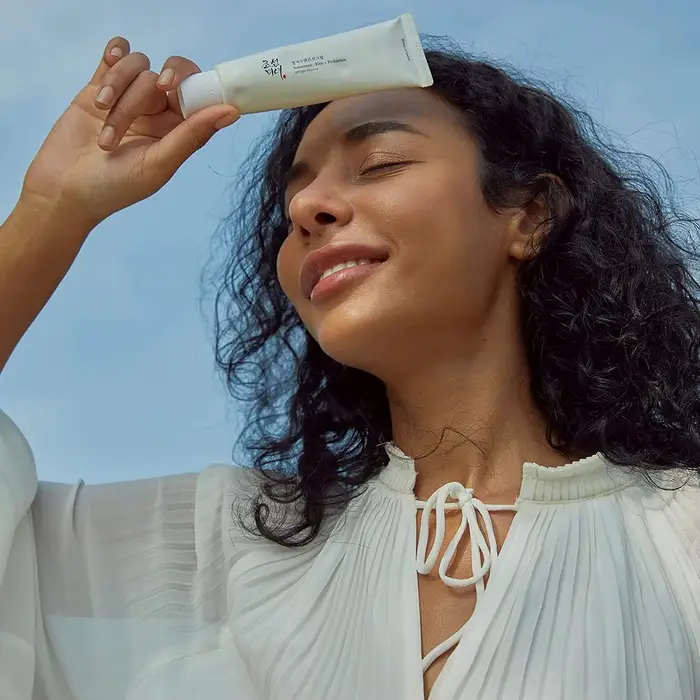 Crème solaire SPF50+ anti-UV pour le visage et le corps