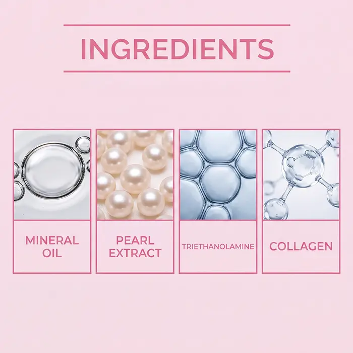 Crème en capsules de collagène hydratante