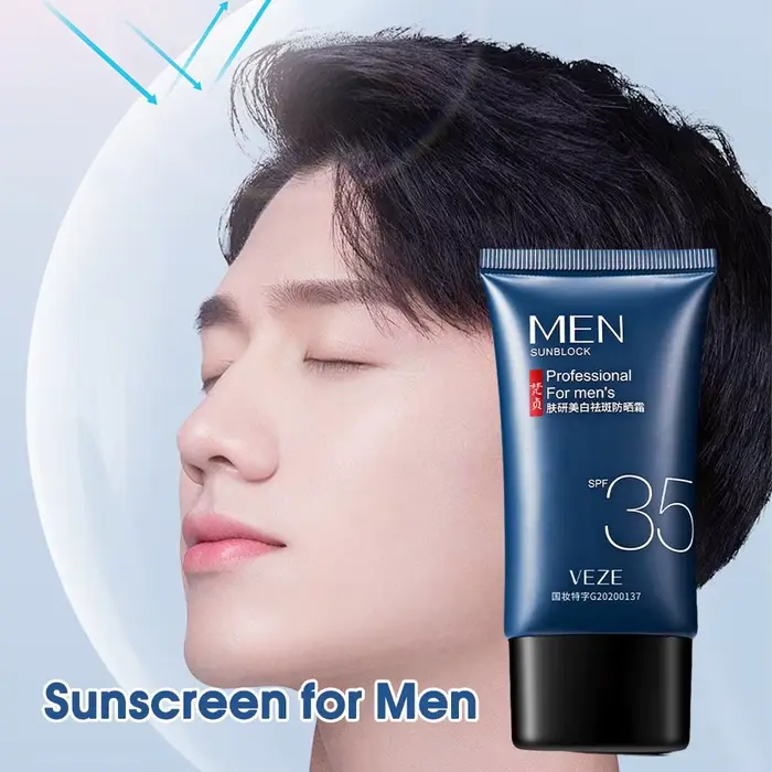 Crème solaire SPF 35 pour hommes