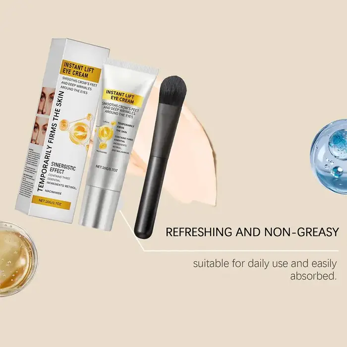 Crème raffermissante pour les yeux