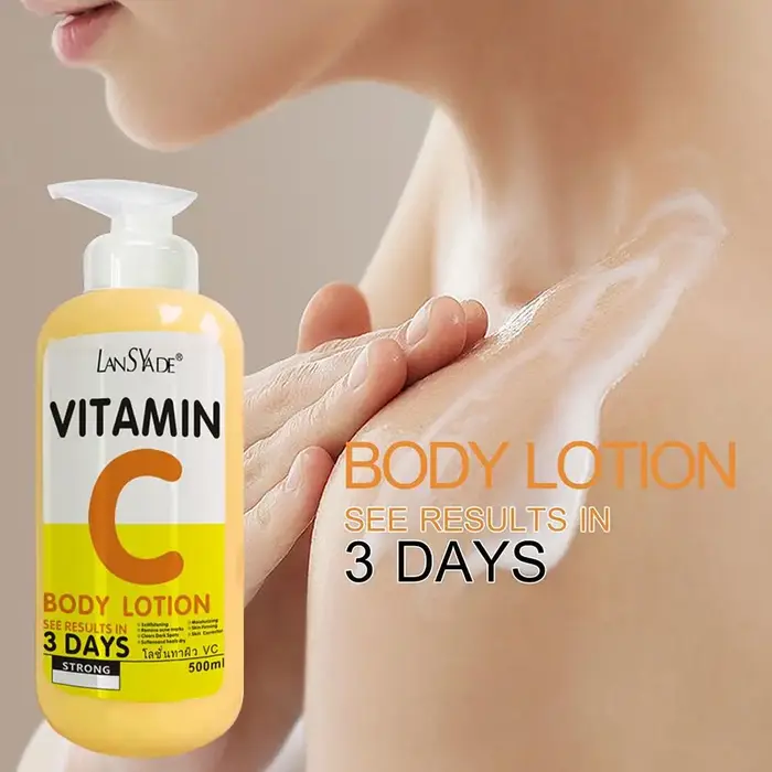 Crème corporelle à la vitamine C 500 ml