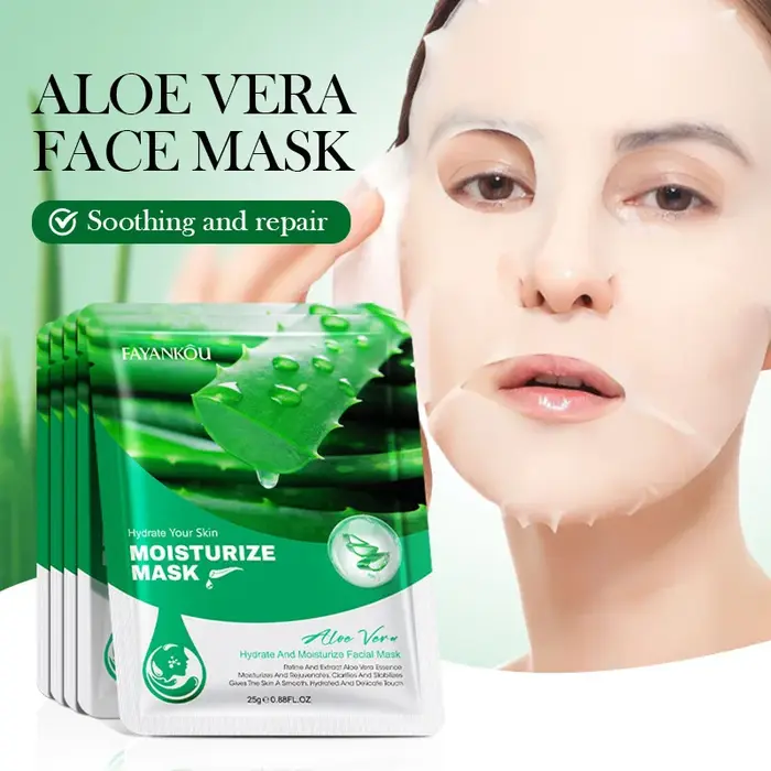 Masques faciaux à Fruits pour soins de la peau