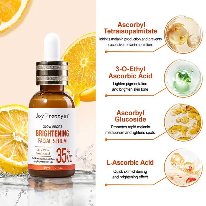 Sérum blanchissant pour le visage à la vitamine C
