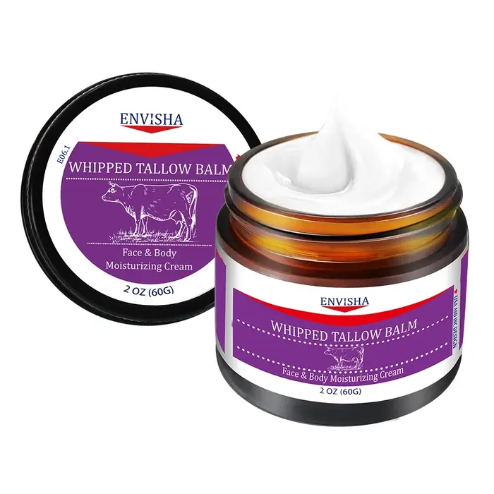 Crème pour le visage Anti-rides vieillissement fouetté Tallow baume collagène acide hyaluronique soins de la peau hydratant rétrécissement des Pores blanchissant lisse