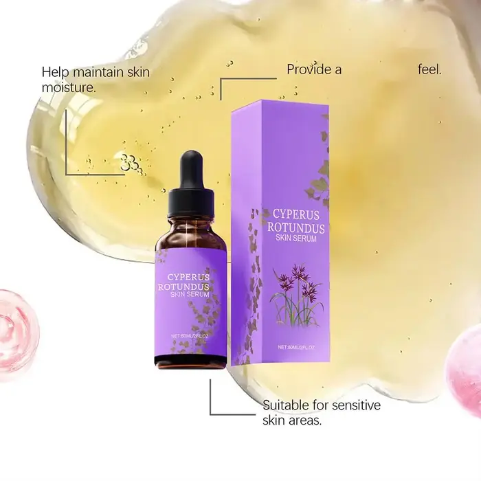 Sérum pour la peau au Cyperus Rotundus