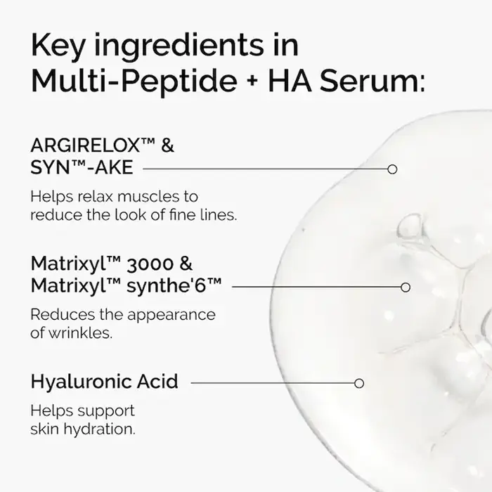 Sérum multi-peptides + HA 30 ml