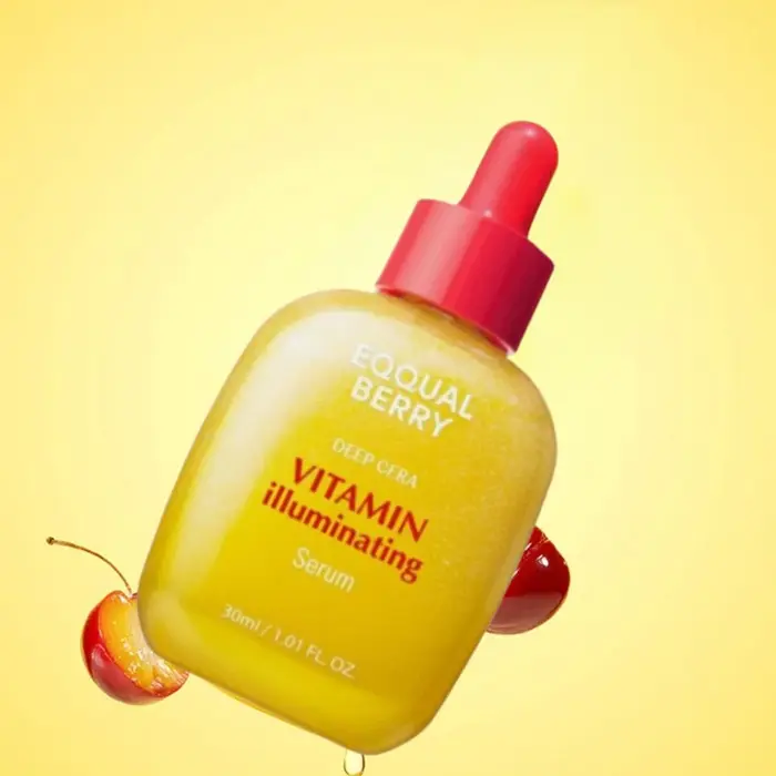 Soin coréen pour la peau EQQUALBERRY BAKUCHIOL - Sérum apaisant ALOE PDRN, sérum à la vitamine C et