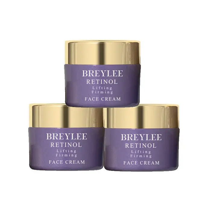 BREYLEE Crème Visage Rétinol Vitamine C Série Crème - Hydratant Anti-Âge Éclaircissant