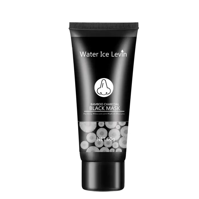 Masque nettoyant noir au charbon de bambou, nettoie les pores, masque peel-off, hydrate le visage, n