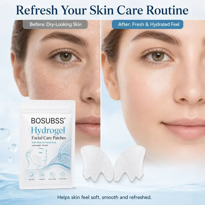1 Paire de Patchs Hydrogel pour le Soin du Visage