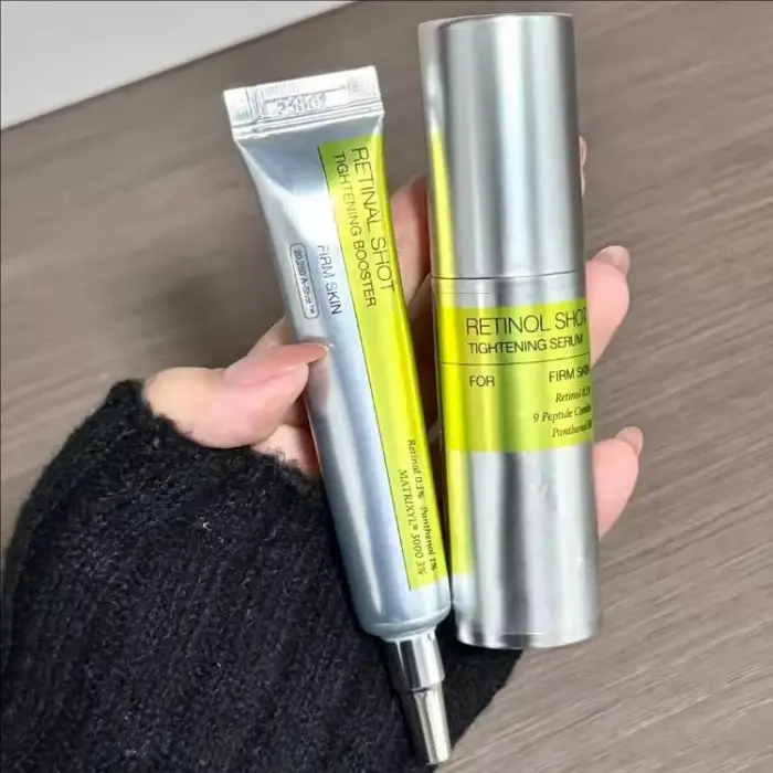 Coffret multi-produits tendance Celimax Corée : Soin visage et contour des yeux au rétinol Vita A, crème éclaircissante pour la beauté de la peau.